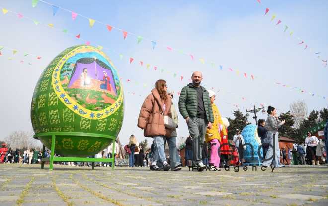 Bakıda Novruz bayramı qeyd olunur Azərbaycan Bakı 20 mart 2023
